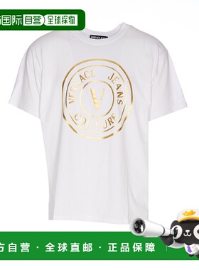 香港直邮Versace Jeans Couture 男士T恤 74GAHT05CJ00TG03男装