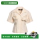 beige米色 1h可退 舒 Blouses 纯色衬衫 香港直邮Jacquemus 女士