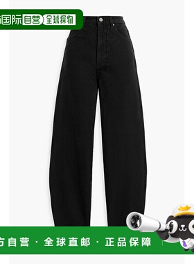 香港直邮toteme 女士 barrel-leg 高腰牛仔裤 221238739SIZECL32L