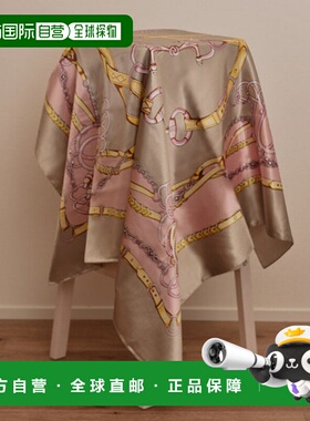 1h可退 日本直邮resonance 女装 大胆链条印花大方巾 TK19507/111