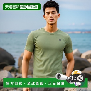 1h可退 日本直邮finetrack 男士春夏四功能速干T恤 灰色 S 男士 F