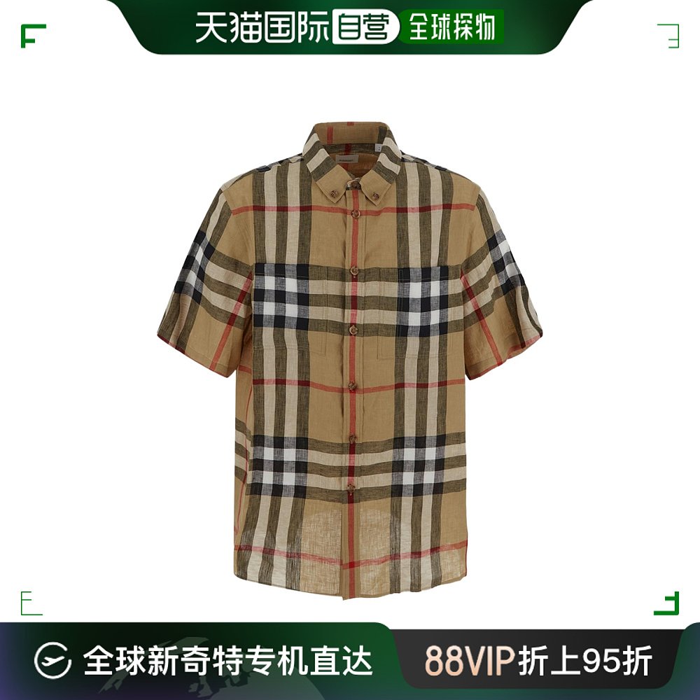 【99新未使用】香港直邮BURBERRY 男士衬衫 80510731