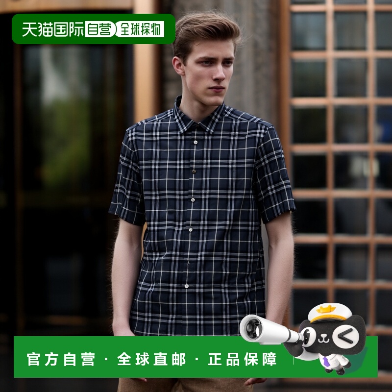 香港直邮BURBERRY 男士衬衫 80846911 AW2024 花色