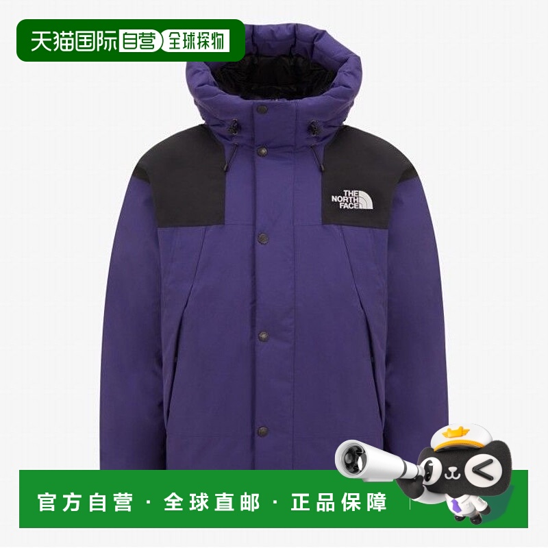 韩国直邮北面THE NORTH FACE 拼色Logo拉链连帽长袖夹克含羽绒外