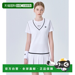 韩国直邮FILA 女士运动连衣裙1100FS2OPG2361FWHI斐乐