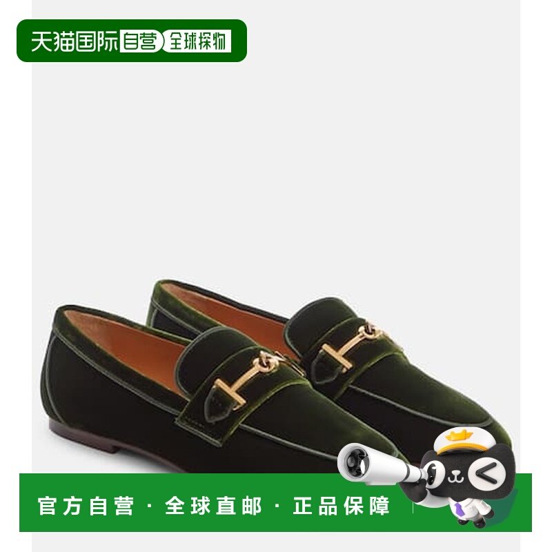 1h可退 香港直邮TOD'S 托德斯 女士 天鹅绒乐福鞋 metal金属色 舒,女鞋,乐福鞋（豆豆鞋）,淘宝优惠券,粉丝福利购,淘宝优惠卷