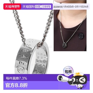 韩国直邮MM6男女Numeric戒指吊坠设计项链黄铜SM6UU0048P7296951