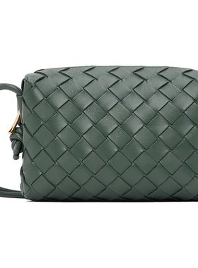 bottegaveneta葆蝶家女士灰色迷你相机包