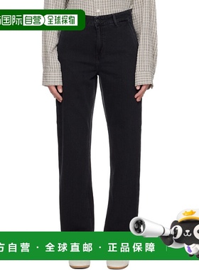 1h可退 香港直邮潮奢 CARHARTT WIP 女士 黑色 Pierce Straight