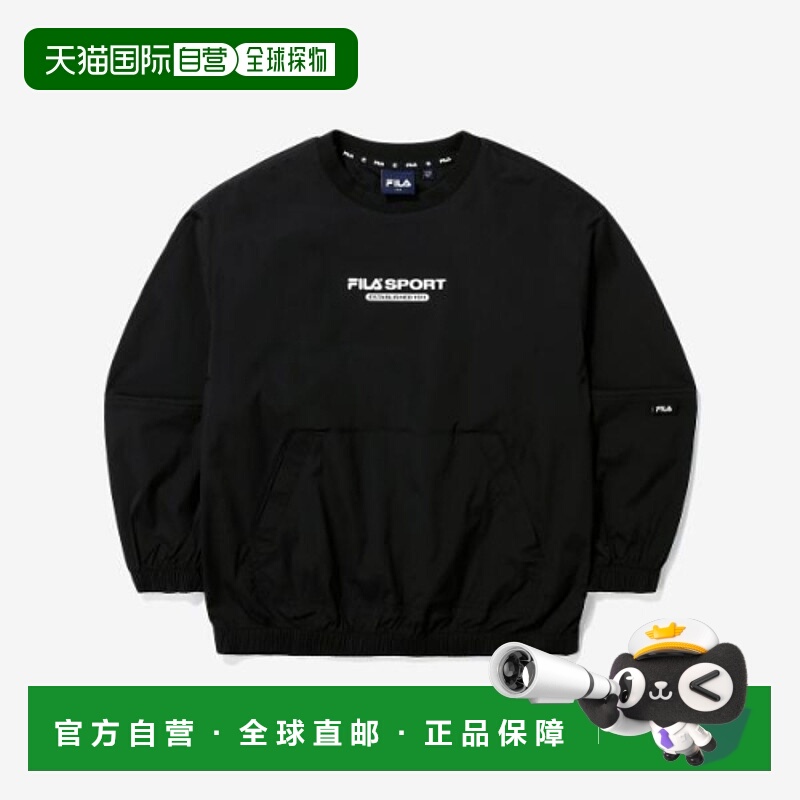 韩国直邮FILA KIDS 儿童童装绒衫1200FK2POG1204MBLK