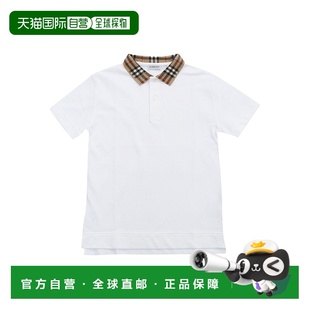 SS2025 1h可退 8105571A1464 男童T恤 白色 香港直邮BURBERRY