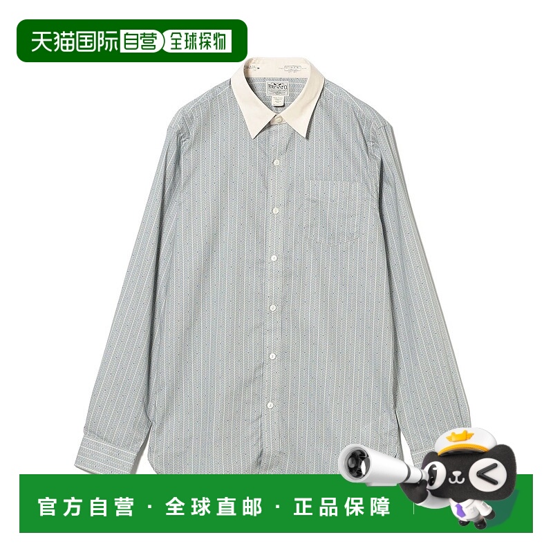 1h可退 日本直邮Double RL RRL 男装 Slim Fit 印花织纹衬衫 3811