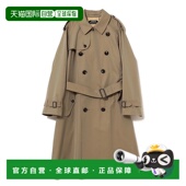 日本直邮AUBERGE 1h可退 Brilla per gusto 棉丝混纺风衣