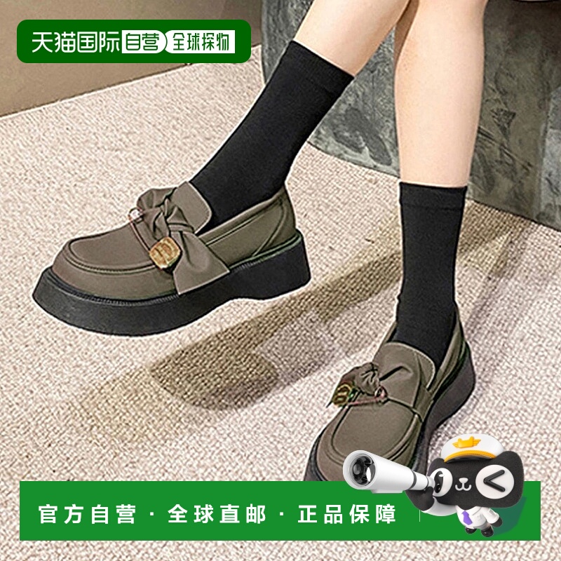 【日本直邮】Amulet　女士　礼服鞋厚底正品轻便时尚休闲百搭舒适