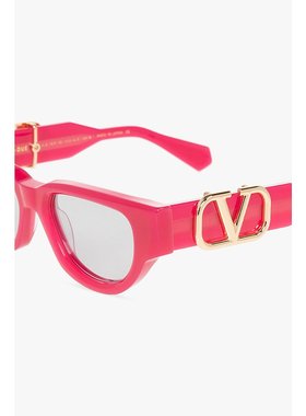VALENTINO 女士眼镜 VLS103C5000 AW2022 白色 徽标太阳镜