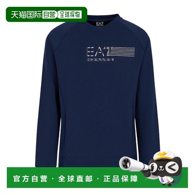 香港直邮EA7 Emporio Armani logo印花圆领卫衣 3RPM41PJMBZ
