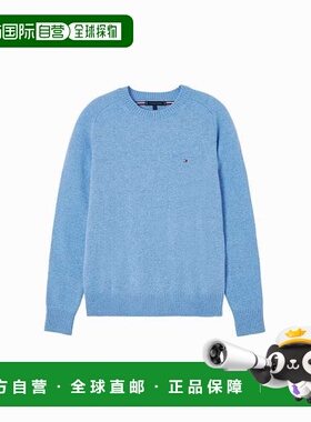 韩国直邮TOMMY HILFIGER 羔羊毛圆领毛衣 T12F7KPO250MT1DVB