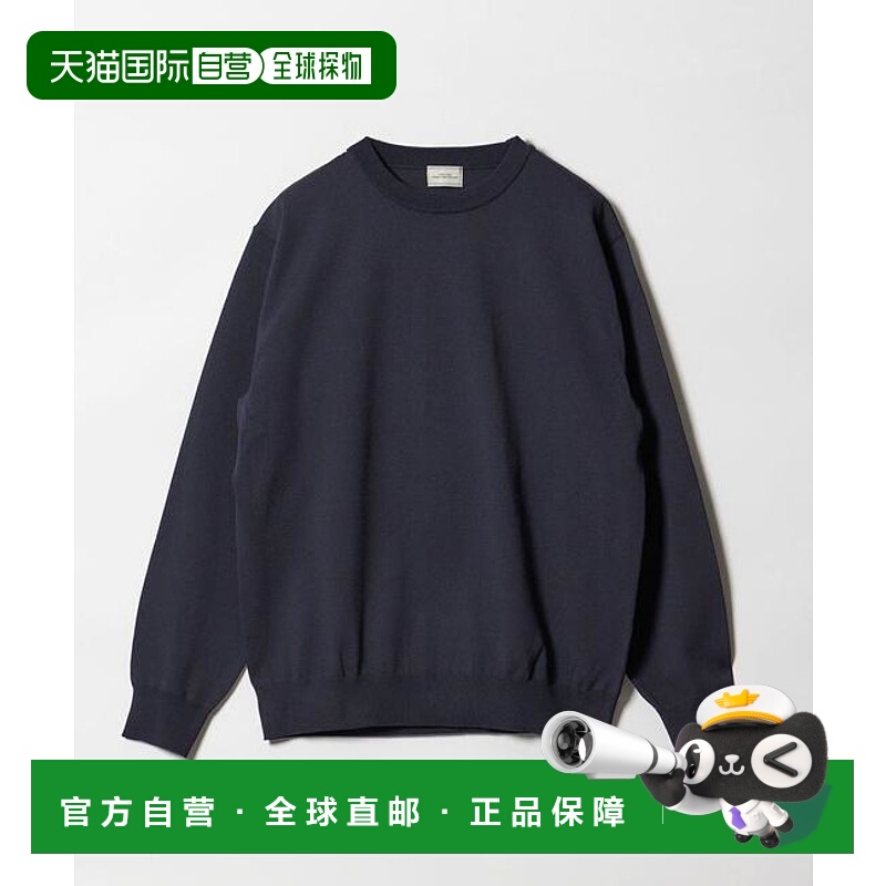 1h可退 日本直邮green label relaxing A+ MOULINE 涤纶圆领针织