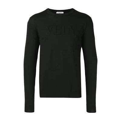 VALENTINO 19SS VLTN logo压花套头衫 Men