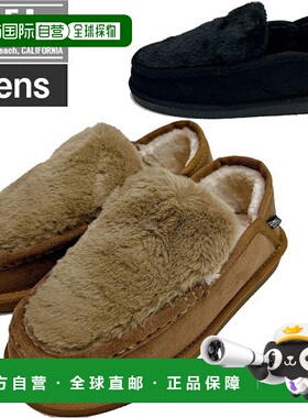 日本直邮MEI 男士毛绒莫卡辛鞋 SHM253113