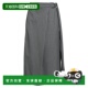 香港直邮潮奢 中长半身裙 BOSS 1h可退 波士 女士 grey灰色 舒适