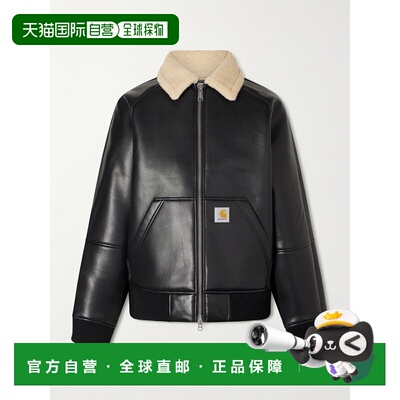 香港直邮潮奢 CARHARTT WIP 男士 Shepton Plush-Trimmed Logo-Ap