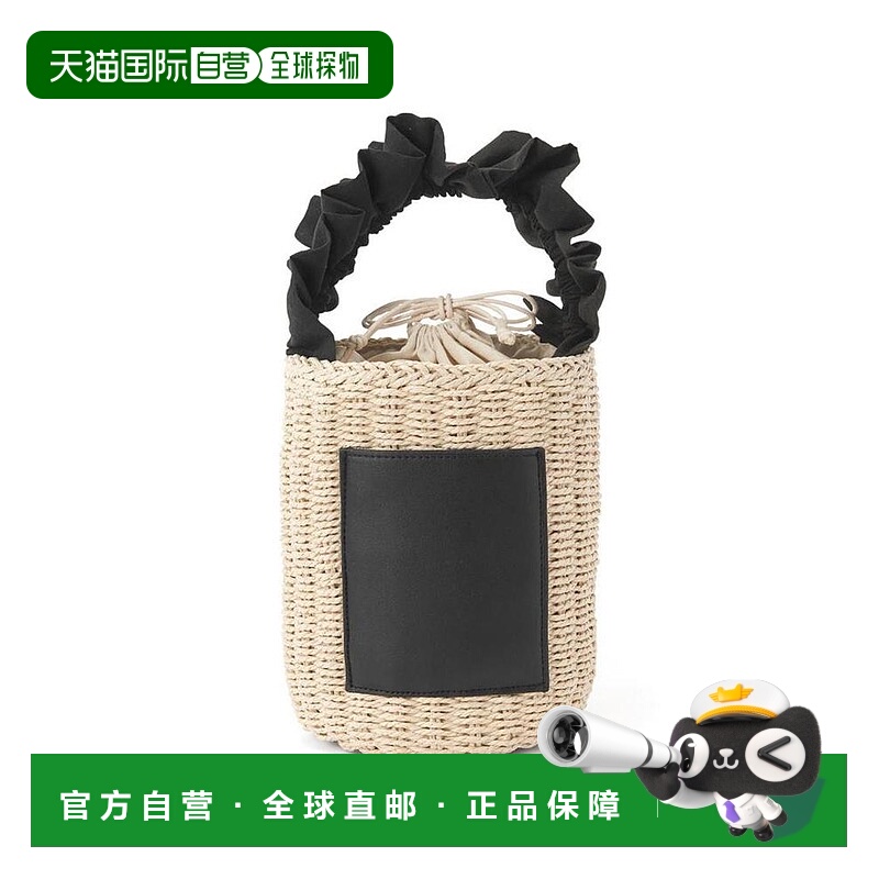 日本直邮日潮 GRL 纸质褶皱手柄束口篮包 dd362a手提包