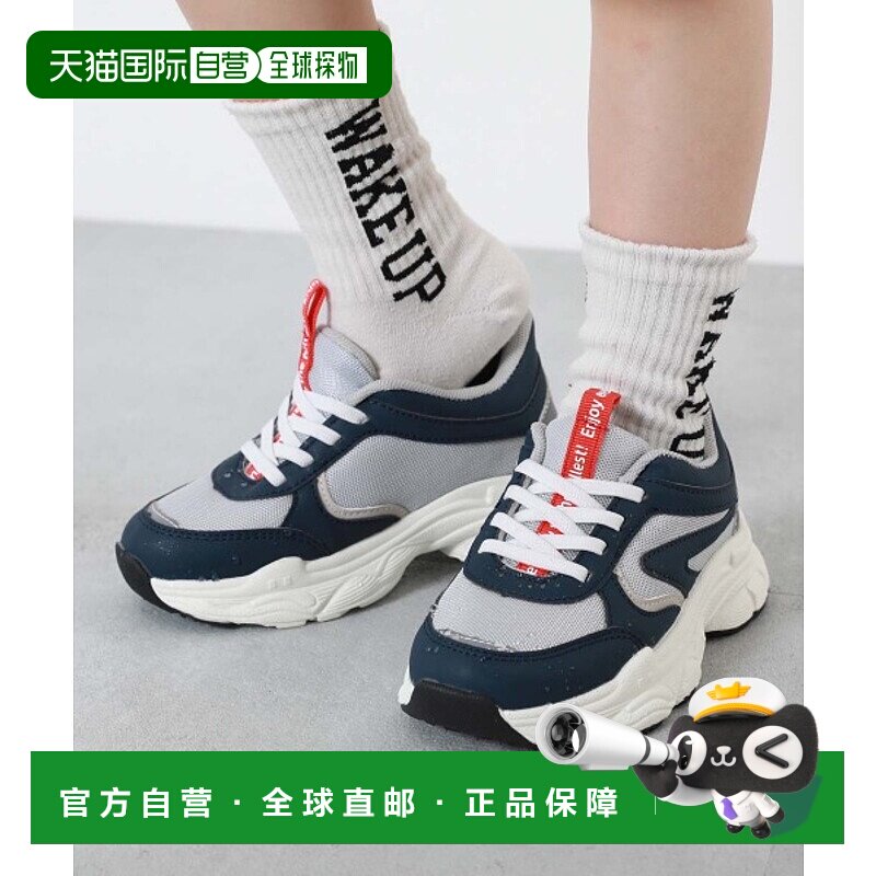 1h可退 日本直邮devirock儿童防水轻量一脚蹬运动鞋 无需用手穿脱