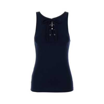 PRADA 女士T恤 39603SOOO10Z0F0124 SS2025 蓝色 JERSEY COSTINA