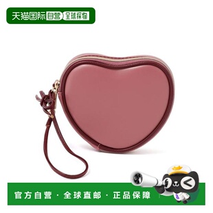 1h可退 日本直邮Francfranc 心形 粉色 迷你化妆包