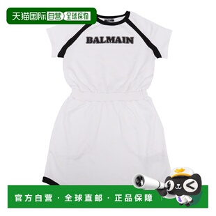 SS2024 BU1B01Z1869100NE 白色 女童连衣裙 香港直邮BALMAIN