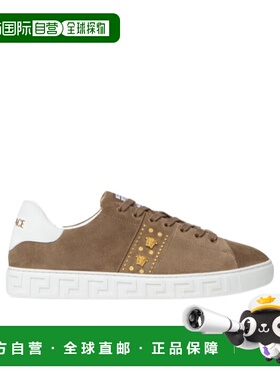 香港直邮Versace 希腊图案运动鞋 10144601A165842KV2V