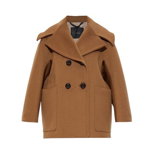 MAX MARA 女士外套 1086025506028 AW2025 棕色 双排扣大衣