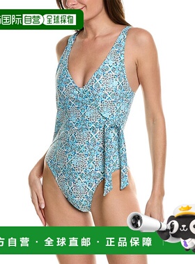 Helen Jon 裹身连体衣 - 蓝色 【美国奥莱】直发
