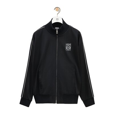 Loewe 徽标拉链运动夹克 HSM1Y02X04