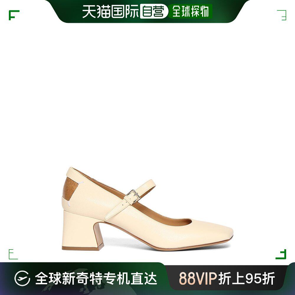 香港直邮潮奢 maison margiela 马丁 马吉拉 女士 60毫米皮革玛丽