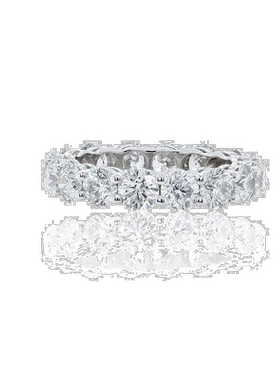 自营Diana M. 5.00 钻石永恒戒指 - 白色 美国奥莱直发