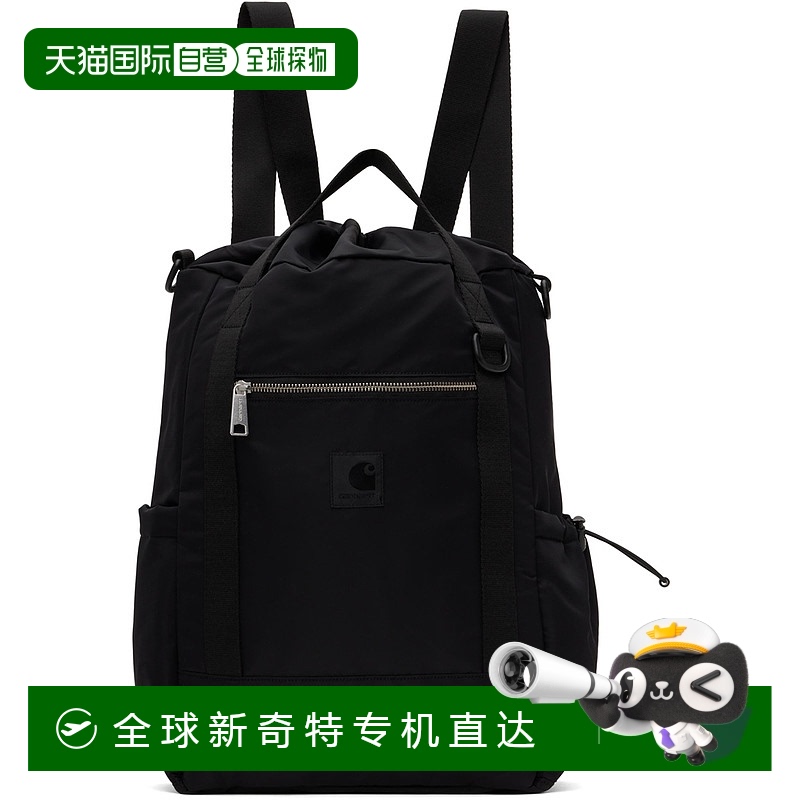 1小时内可退 香港直邮Carhartt 卡哈特 女士 黑色 Otley 双肩包 I