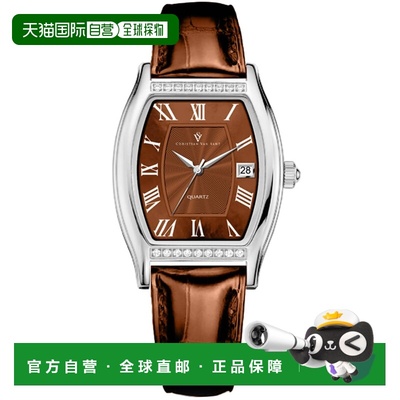 自营Christian Van Sant Women's Gemma Brown Dial Watch - brow