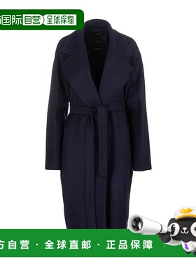 香港直邮Max Mara DOPPIA束腰带大衣 1016100506