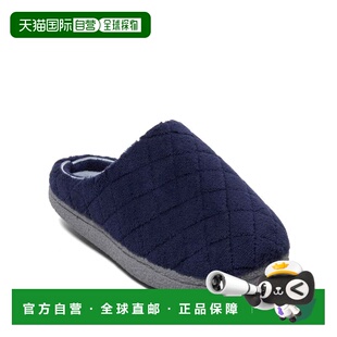 自营Dearfoams Women's Leslie Quilted Microfiber Terry Memory