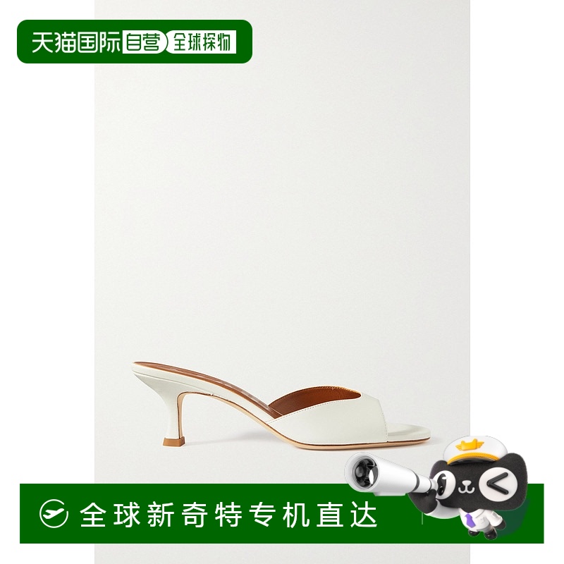 1h可退 香港直邮潮奢 Staud 女士 Brigitte 皮质凉拖 F25S6001BGP