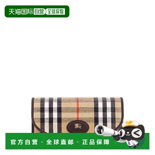 1h可退 香港直邮潮奢 Burberry 巴宝莉 女士 Highlands 格紋長版