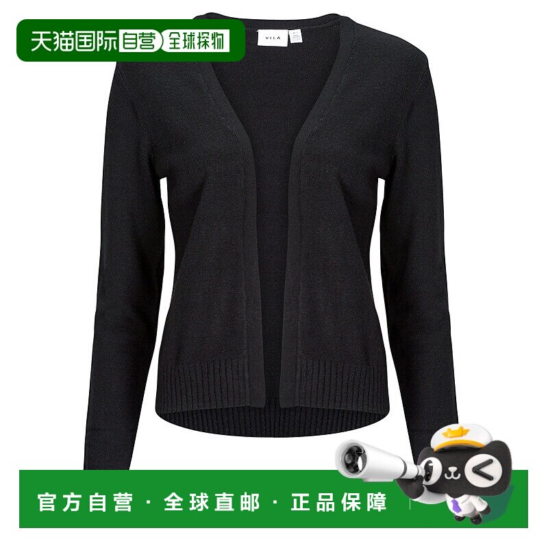 欧洲直邮Vila  VIRIL  女装开衫 14060800-BLACK-NOOS