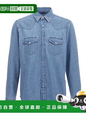 香港直邮Tom Ford 牛仔衬衫 HDS001FMC239HB414长袖男装