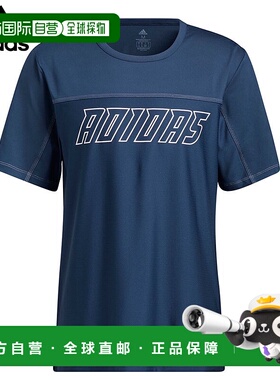 日本直邮阿迪达斯训练 T 恤 M FB HYPE GRFX TEE Crew 24768-GP88