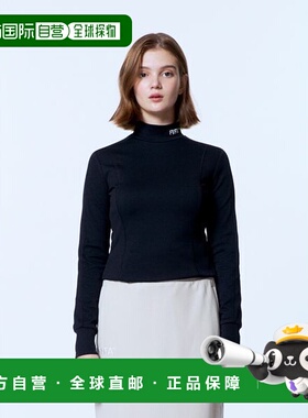 韩国直邮FIFA 1904 女式高领T恤 黑色 FF23TL02W 160 _P362082076