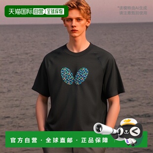 制服 男 多色T恤 男女通用 日本直邮 46580 蝴蝶乒乓球服