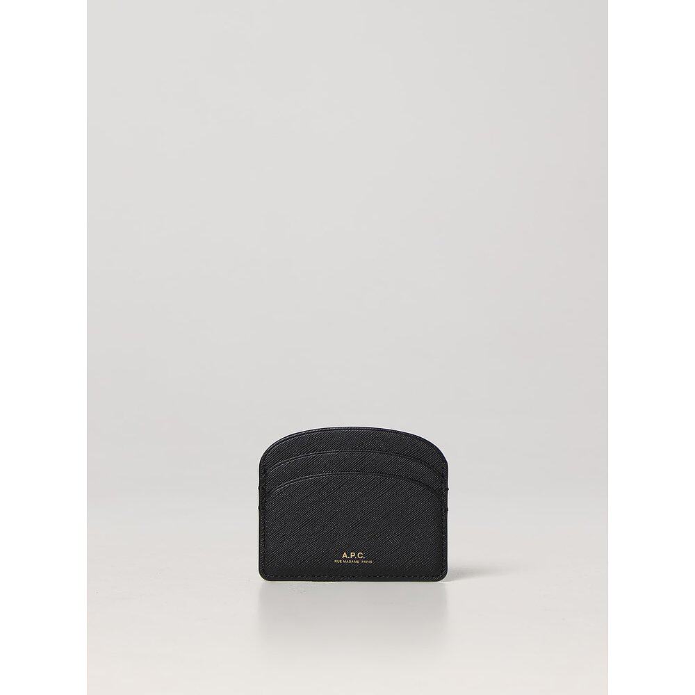 A.P.C. 女士 Demi-Lune皮革持卡人 PXBJQF63270 - 实物图