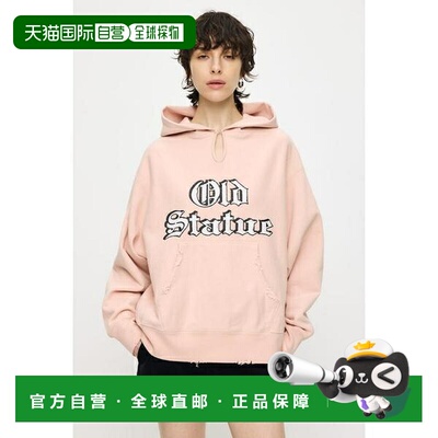 日本直邮MOUSSY MOUSSY OLD BIG HOODIE 连帽衫卫衣帽衫